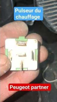 Pulseur d'air habitacle qui marche pas