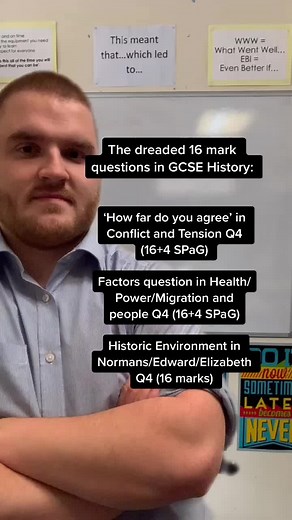 GCSE History 16 Mark Questions Explained