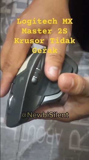 Mengatasi Mouse Logitech MX Master 2S Krusor Tidak Gerak #servis #mouse #solved #shorts #logitech