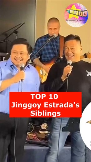 TOP 10 Jinggoy Estrada's Siblings | The Philippines Showbiz List