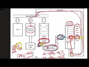 Timing Diagram For Opcode Fetch Operation In 8085 Microprocessor