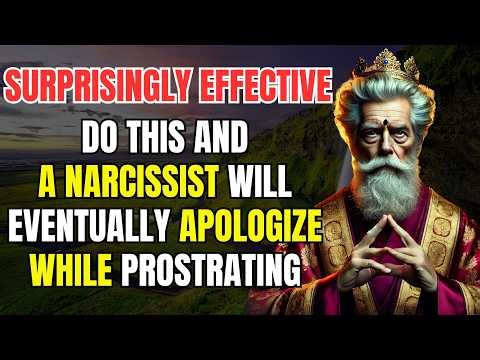 Do This and a Narcissist May Finally Apologize (Surprisingly Effective)