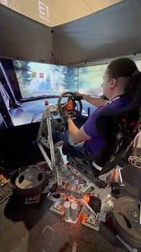 Having a Blast Driving the PDK Racer 6DOF Motion Platform by ARK Dynamics at Dortmund Sim Expo 2025