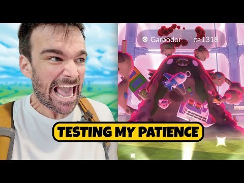Battling Gigantamax Garbodor in Pokémon GO – My Patience Was Tested, but I love Garbador Gigantamax!