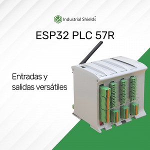 🔧 ¿Cansado de gestionar cada detalle de los #procesosindustriales? Con #ESP32PLC 57R automatiza y controla remotamente. Hasta 58 I/Os, conectividad WiFi, Bluetooth, Ethernet y programación con #ArduinoIDE. ➡️ https://buff.ly/46ijire Aumenta la eficiencia y simplifica la gestión desde cualquier lugar. #automatizacionindustrial #PLC #opensource | Industrial Shields