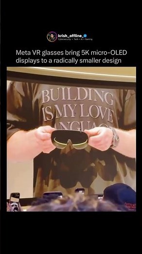 Meta’s New VR Glasses Are INSANE 🤯 100g of Future Tech! #meta