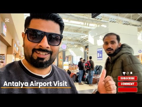Exploring Antalya Airport ✈️ | Duty-Free Shopping, Food Court & Starbucks Coffee ☕🛍️