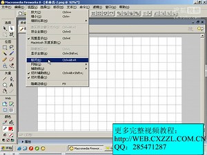 Fireworks8网站设计视频教程2-3