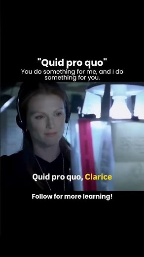 Quid pro quo meaning 👇👇#english #vocabulary #englishlanguage #learnenglish #englishlearning
