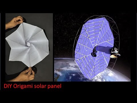DIY - Origami solar panels used in space