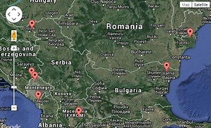 Interactive Map: Wilderness of the Balkan Peninsula