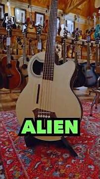 Straight Outta Area 51: Warwick Alien Acoustic Bass 👽 #warwickbass #acousticbass #bassguitar