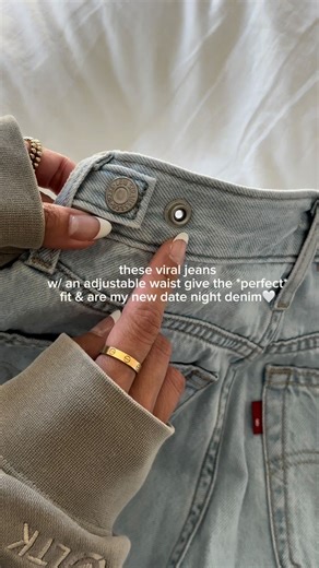 Jen Adams | @interiordesignerella on Instagram: "Comment “DENIM” to shop!🤗 These viral Amazon jeans have an adjustable waist for the perfect fit!!🤩 Check your DM and if you don’t see links, it might be in your message requests! You must be following the account for the DM to go through!😍 Hope you love these & become a pair you grab over and over again!🥰 Xo!!!💕 #denim #denimjeans #theperfectfit https://liketk.it/57lx9"