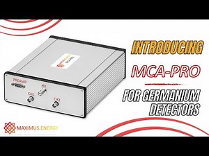 Introducing MCA-PRO for Germanium Detectors