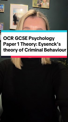 Eysenck's Theory of Criminal Behavior Explained