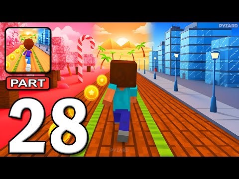 Kooply Run: Subway Craft - Gameplay Walkthrough Part 28 - Kooply Subway Craft Run (Android, iOS)