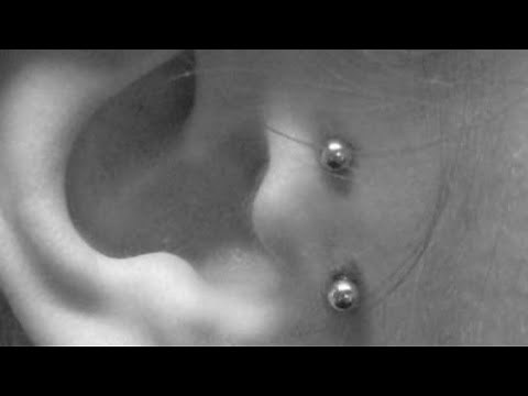 Surface Tragus Piercing, what to expect and proper aftercare instructions