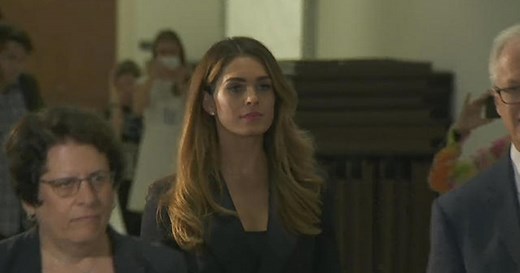 House Judiciary Committee releases transcript of Hope Hicks interview
