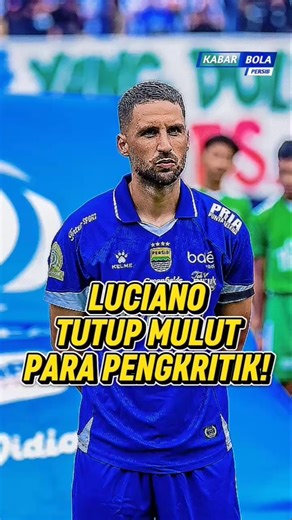 Sempat Down! Luciano Akhirnya Bangkit #persib #beritapersib #shorts #persibbandung #beritabola