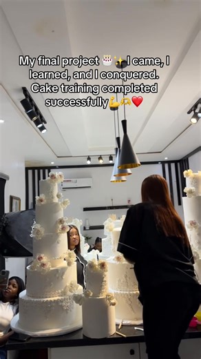 Celebrating My Successful Cake Training Journey 🎓🍰