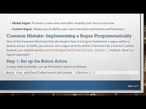 How to Make a Segue to a Table View Controller in Swift