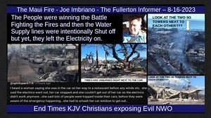 The Maui Fire - Joe Imbriano - The Fullerton Informer - 8-16-2023