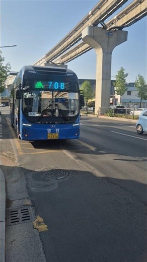 대구 영진교통 708번 2316호 2023년 11월식 일렉시티2 EV 전기버스 승차영상