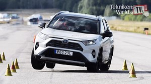 Toyota RAV4 fails the moose test – the car shows dangerous behavior