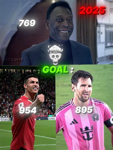 Pele X Ronaldo x Messi Goals 😱👆