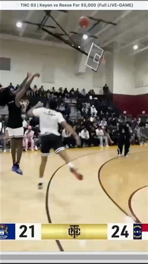 Keyon CLUTCH step-back 3 over Reese 😤💥 Comeback heating up 🔥🏀 #1v1