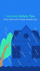 Stay safe during a typhoon with these tips! 🌧️ Before the storm, stay updated with weather reports, pack essentials like water, food, and a first-aid kit, and secure your home. During the storm, stay indoors, avoid windows, use battery devices for updates, and avoid floodwaters. After the storm, wait for official clearance, check your home for damage, and avoid floodwater. Help neighbors if possible. #TyphoonSafety #StayPrepared #Medgate | Medgate Philippines