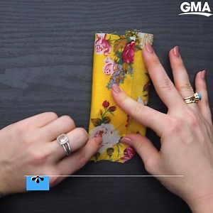 Time to break up with another form of single use plastic thanks to these easy eco-friendly homemade wax wrappers! Here's how they're made: https://gma.abc/320628C | Good Morning America