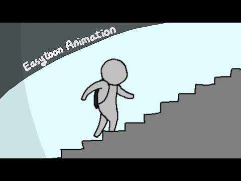 【Easytoon Animation】Climbing the stairs
