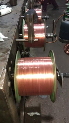Copper Wire Filing Process #shorts #copper #foryou