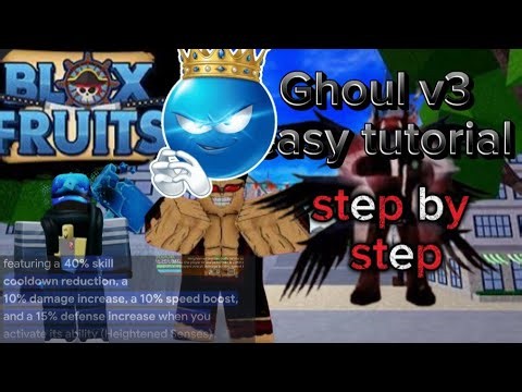 🔥 HOW TO GET GHOUL V3 IN BLOX FRUITS 2026! 👹 | STEP-BY-STEP GUIDE