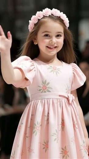 Adorable Kid Model on the Runway | Children Fashion Show #shortsfeed #shorts #cutebaby