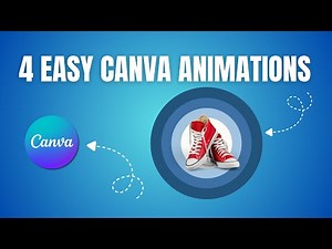 How To Create PRO Canva Animations (4 EASY Tutorials For Beginners)