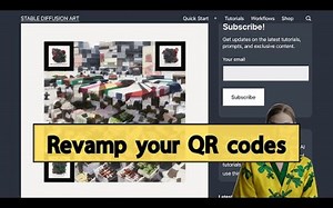 Stable Diffusion：创建具有高容错的 QR 码