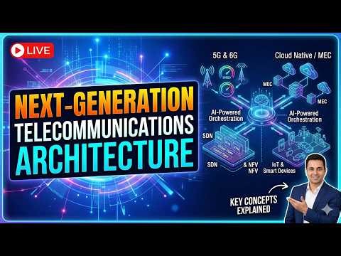 📞The Evolution of Next-Generation Telecommunications Architecture