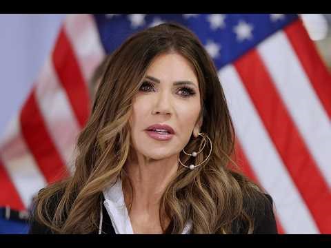 Watch live: Kristi Noem addresses election security