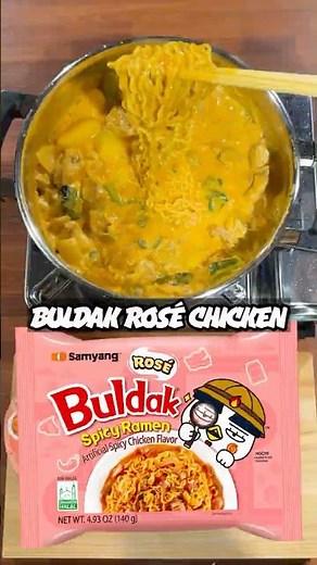 Buldak Rosé Recipe | Creamy Korean Braised Chicken Jjimdak #koreanfood