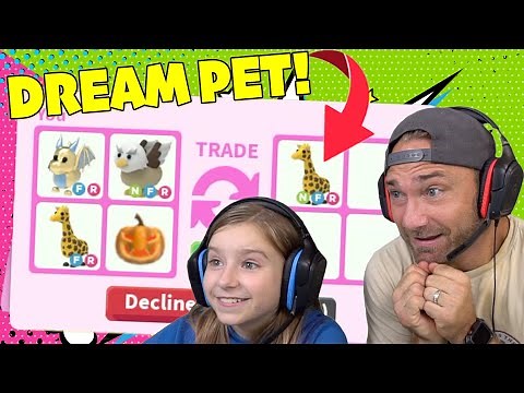 Trading My GOLDEN EGG Pet To Get My DREAM PET! Roblox Adopt Me!