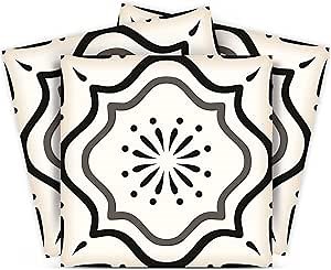 Fireplace Tile Ideas Decorative Mi Alma Tile Stickers Set 12 Units 4x4 inches. Peel & Stick Vinyl Tiles. Backsplash Furniture Decor