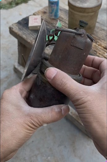 Lighting the Past: How Carbide Lamps Worked 💡⛏️ #carbidelamps #mininghistory #historicaltech #vintagetechnology #industrialheritage | Creative Inspiration For You