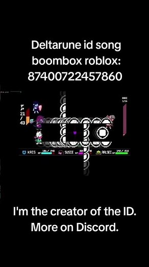 Deltarune id song boombox roblox#роблокс #song #music #roblox #boombox #deltarune #deltarunechapter5