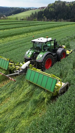 Fendt 942 Vario 🔥 #fendt942 #fendt #fendtpower #grünroggen #mähen #claas #claasdisco #mähwerk #viral #landwirtschaft #fendtlove #fendtastic #fendtvario #variogrip #gps #varioguide #foryou #agrar #farming #summer #waffenschmiedemarktoberdorf #djimini3pro | Agrar.filming