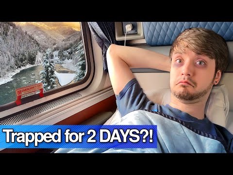 I lived in an Amtrak train "roomette" for 2 days