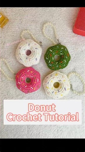 How to Crochet a Donut 🧶 ✨ Step-by-Step Tutorial