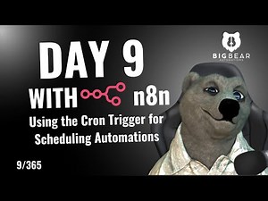 Day 9: Master n8n Cron Triggers - Automate on ANY Schedule! Learn n8n in a year with me