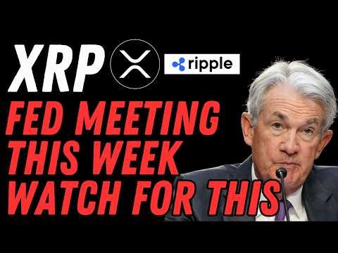 XRP Brace for Volatility 🚨 Fed Meeting Could Trigger a Major Move